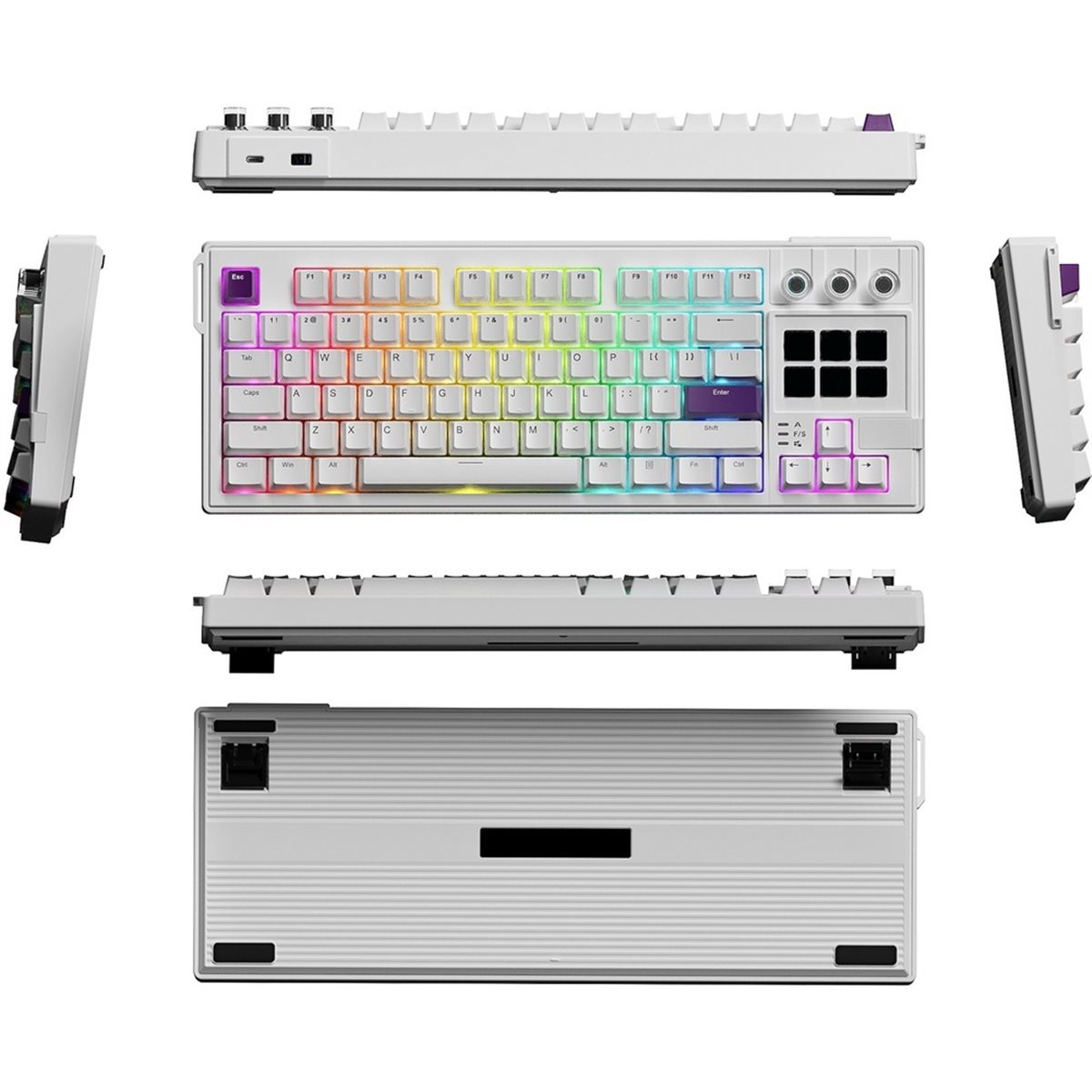 Gaming Keyboard Mechanical - actualización. Teclado Mecánico Visual K1 PRO,