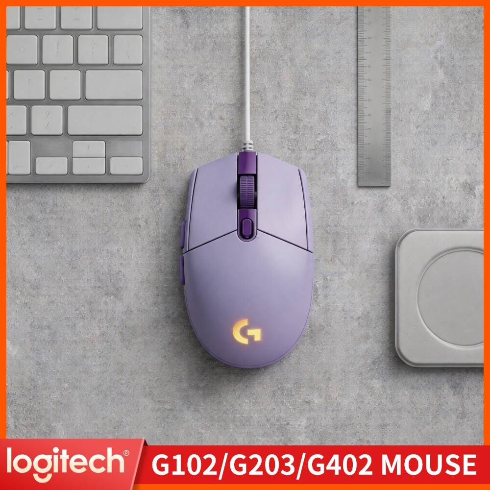 Logitech Mouse G203 - Ratón para Juegos Logitech G203 LIGHTSYNC