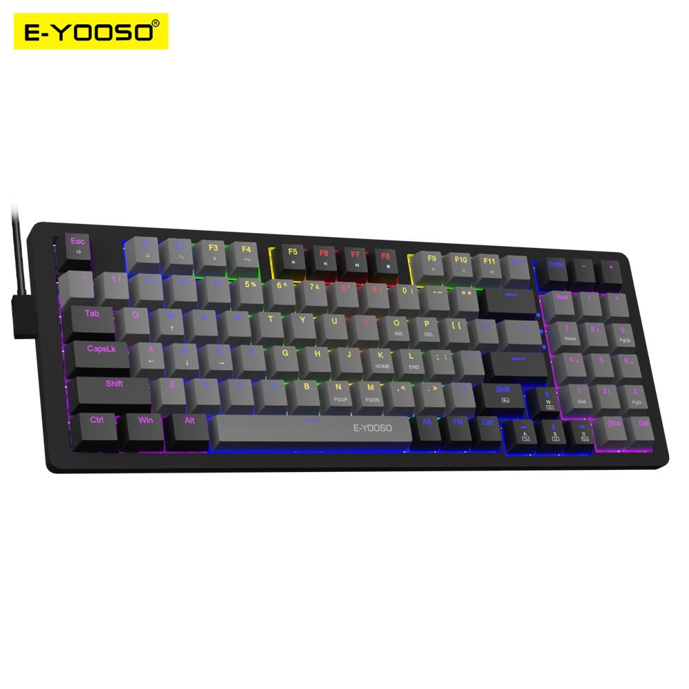 Gaming Keyboard Budget - E-YOOSO Z94 Teclado mecánico USB para