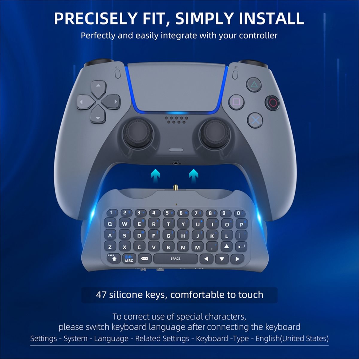 Gaming Keyboard Wireless - Teclado Inalámbrico para Juegos goodidea de