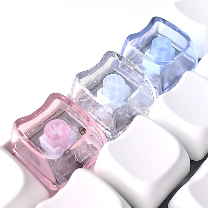 Keyboard Gaming Transparent - 10 Teclas Transparentes con Forma de