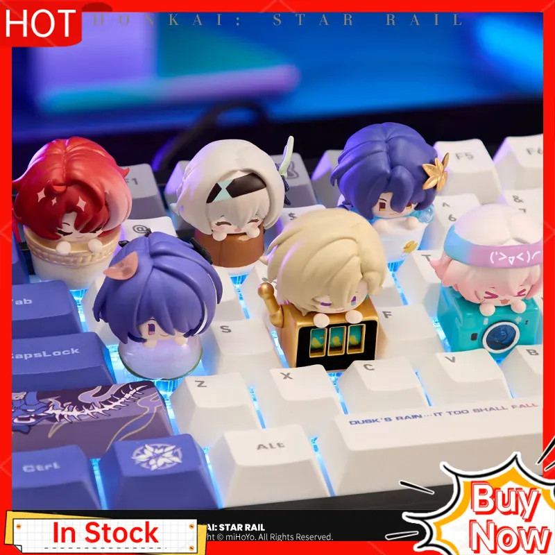 Gaming Keyboard Mechanical - Mihoyo Honkai Star Rail figura de