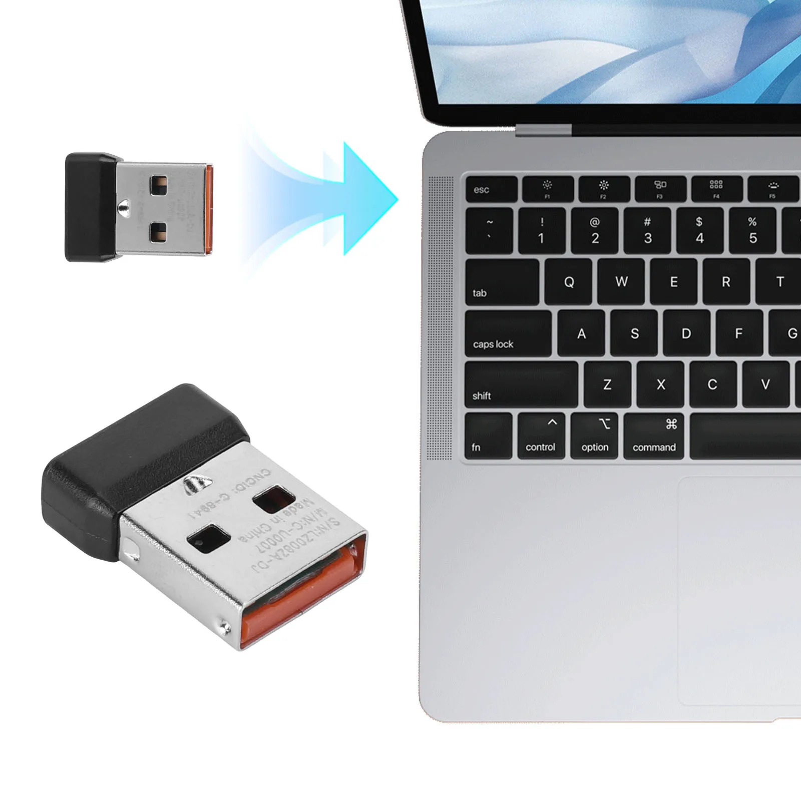 Gaming Keyboard Wireless - Reemplazo de receptor USB para Logitech
