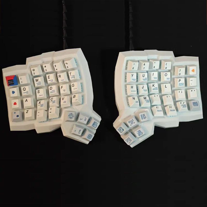 Gaming Keyboard Ergonomics - Kit de Teclado Dividido Dactyl Manuform,
