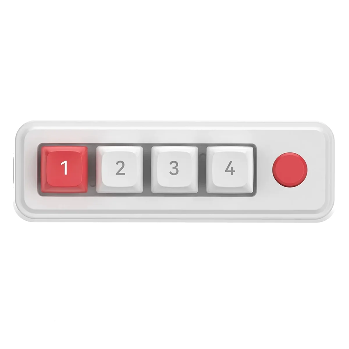 Gaming Keyboard Mechanical - Teclado Mecánico A49T, 4 Teclas, 1