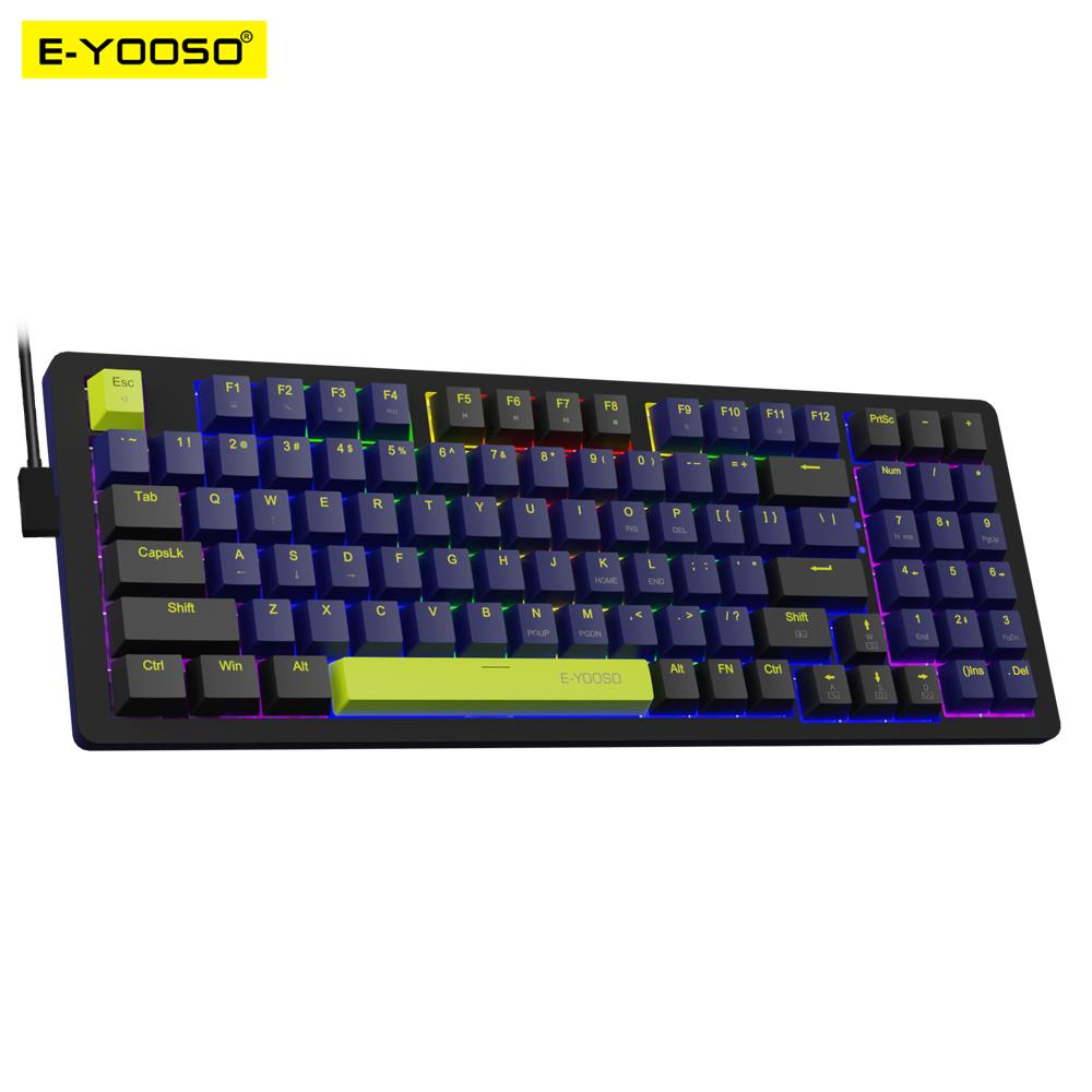 Gaming Keyboard Budget - Teclado mecánico E-YOOSO Z94 para juegos,