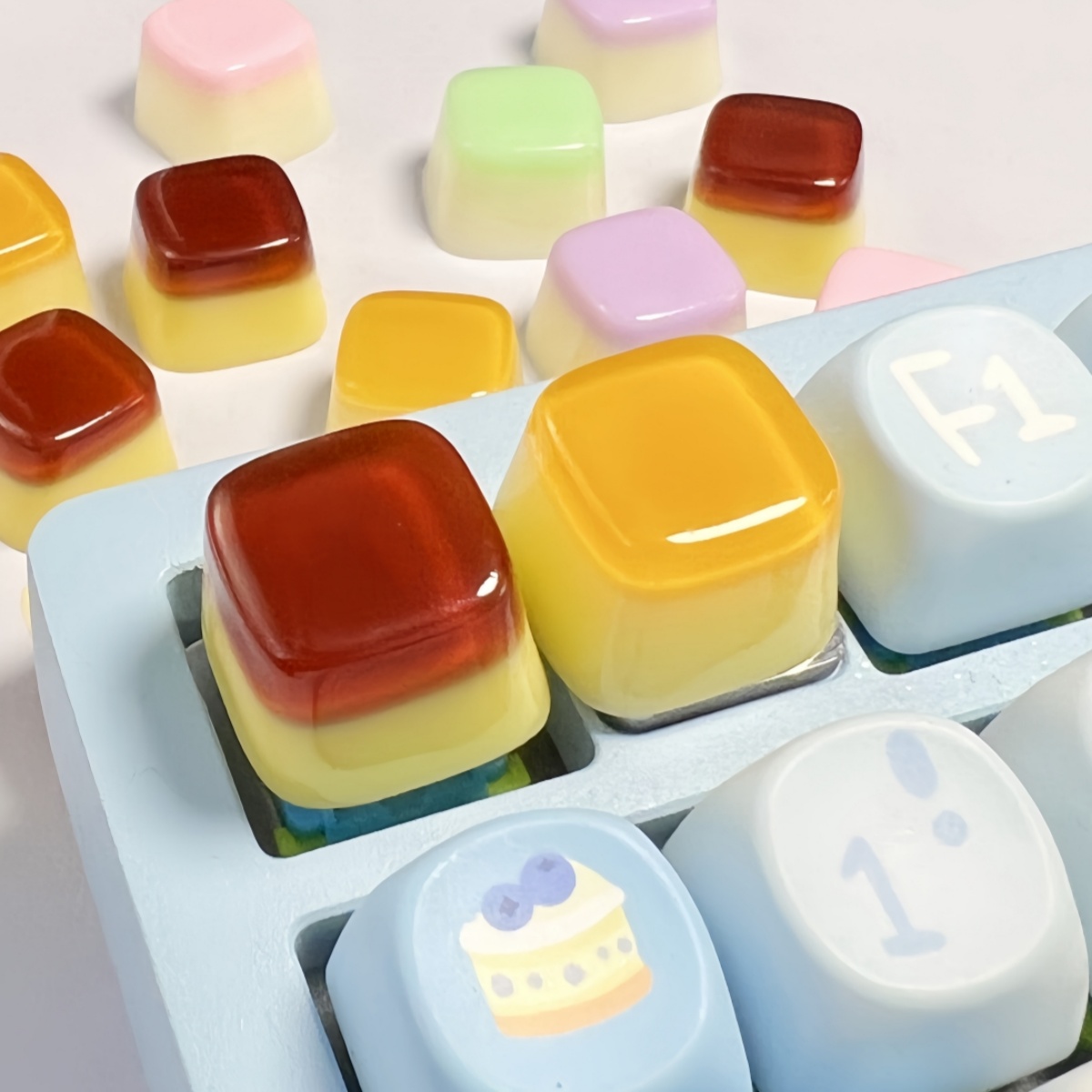 Teclas de resina con gotero pe - Keyboard Gaming Transparent reseña y precio