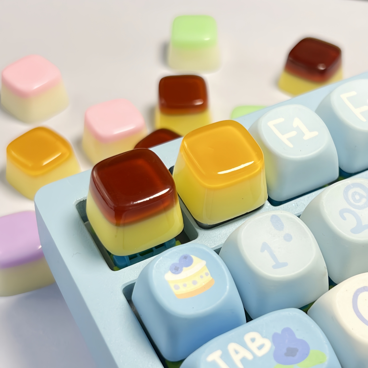 Teclas de resina con gotero pe - Keyboard Gaming Transparent reseña y precio