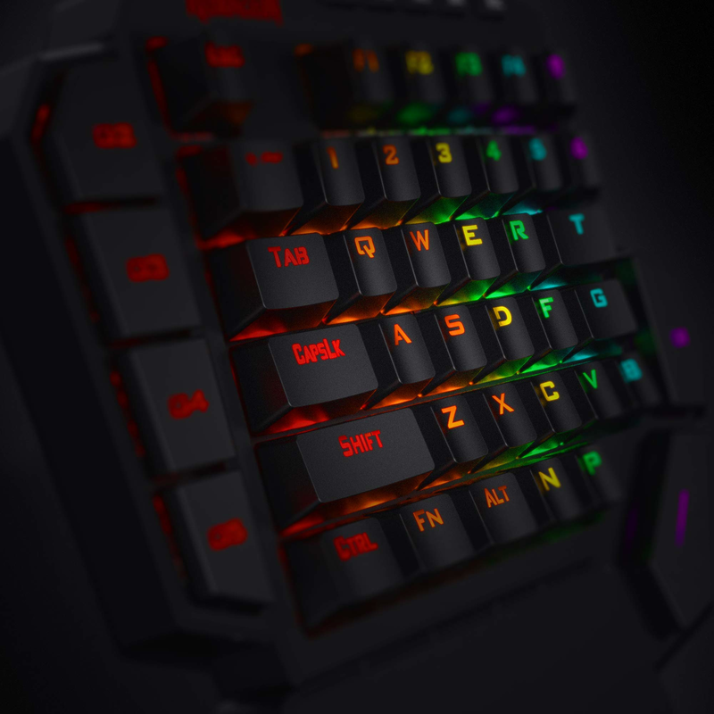 Redragon K585 DITI Teclado mec - Gaming Keyboard Half reseña y precio