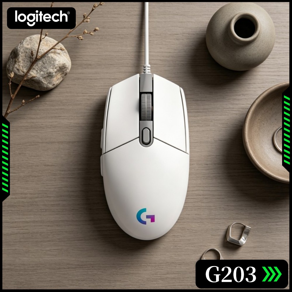 Ratón para Juegos Logitech G20 - Logitech Mouse G203 reseña y precio