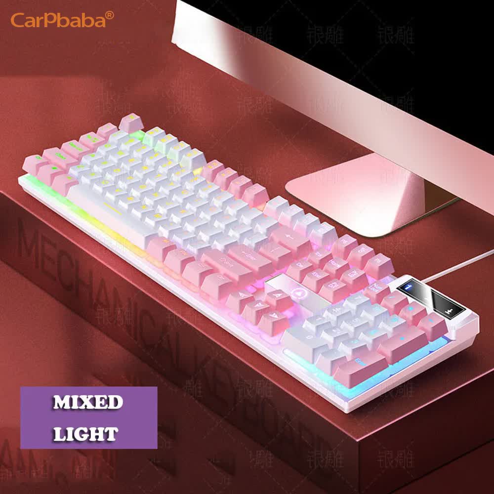 Carpbaba K500 teclado para jue - Gaming Keyboard Budget reseña y precio