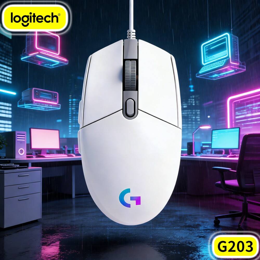 Ratón para Juegos Logitech G20 - Logitech Mouse G203 reseña y precio