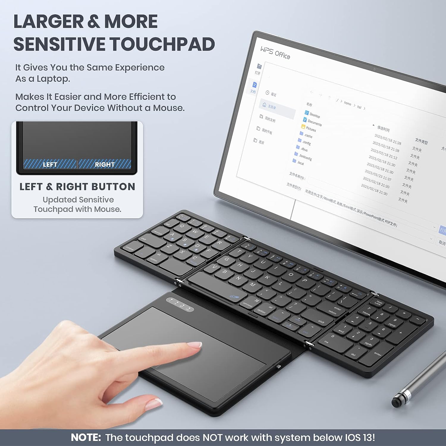 Mini teclado plegable portátil - Gaming Keyboard Budget reseña y precio