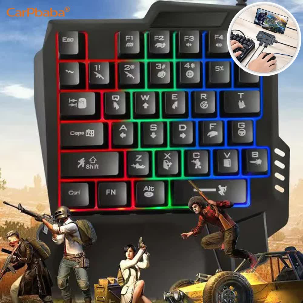 Kit de juego USB para una sola - Gaming Keyboard 1 Hand reseña y precio
