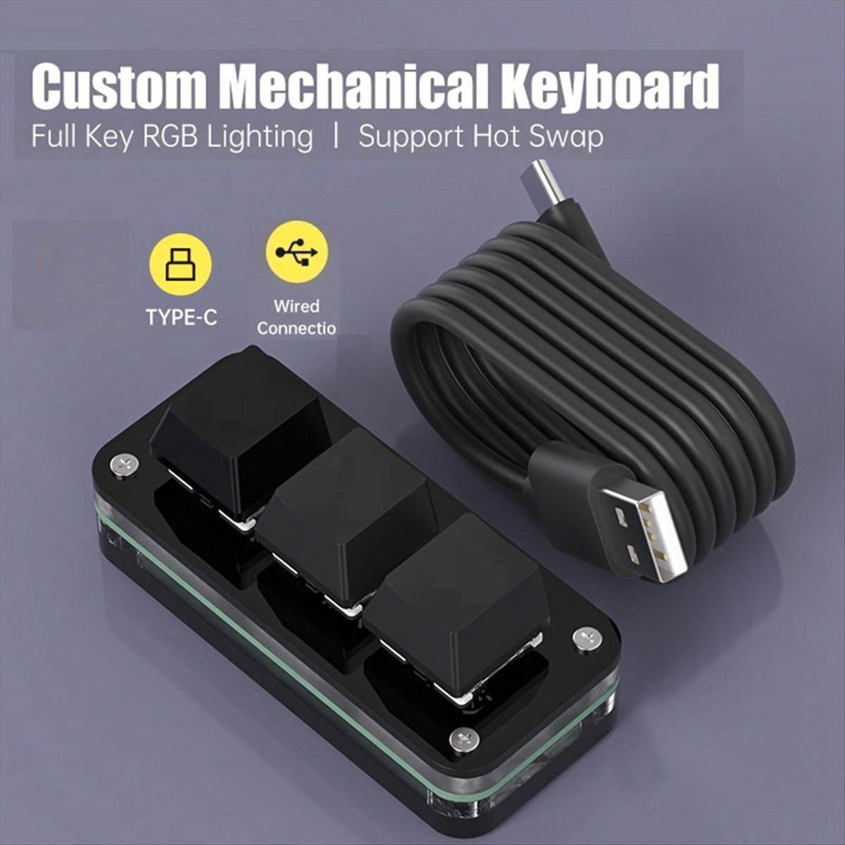 doyou Mini Teclado Programable - Gaming Keyboard Types reseña y precio