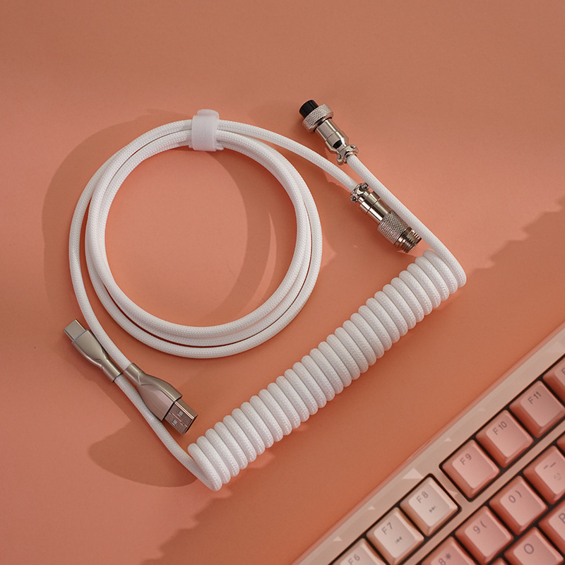 Cable USB Tipo C en Espiral pa - Gaming Keyboard Types reseña y precio