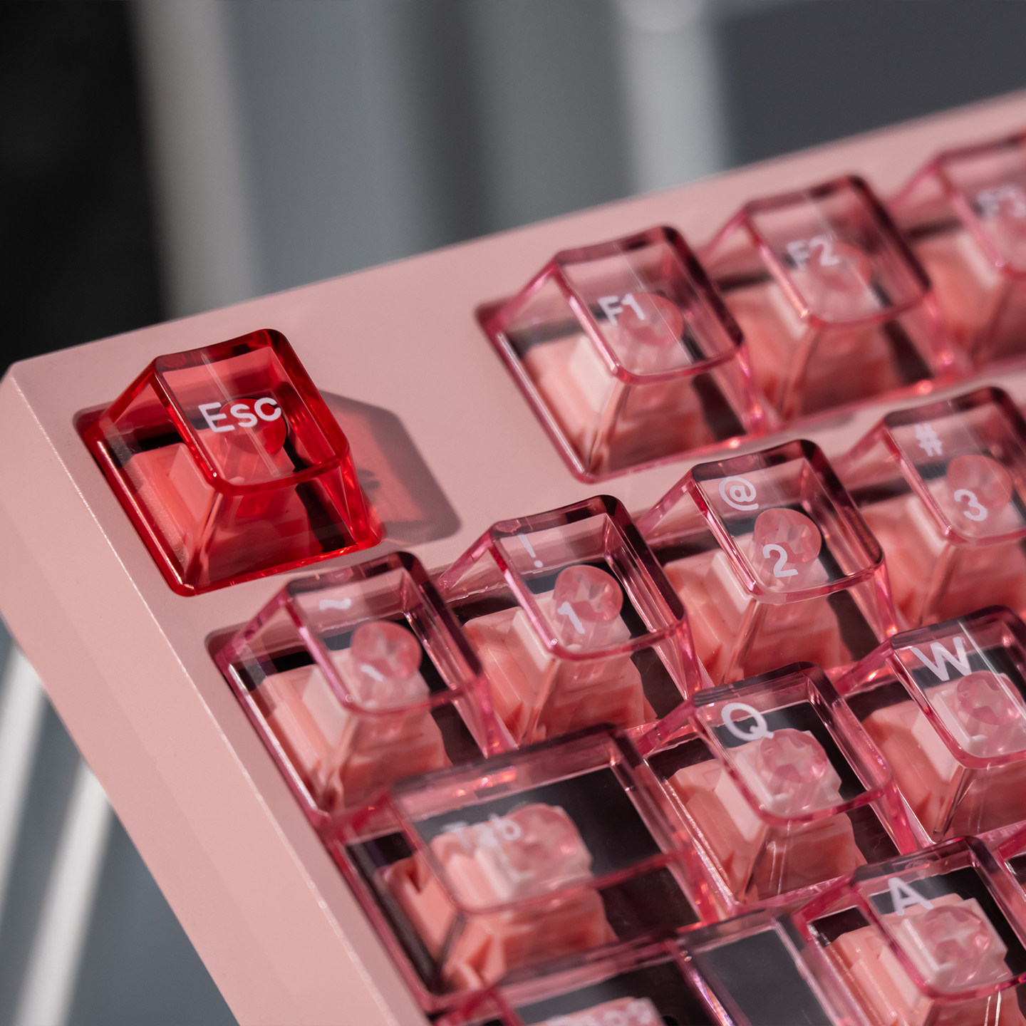Teclas de perfil Cherry transp - Keyboard Gaming Transparent reseña y precio
