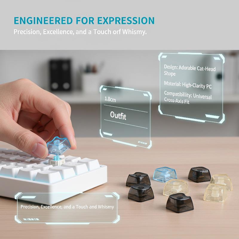 10 Teclas Transparentes MAO Pr - Keyboard Gaming Transparent reseña y precio