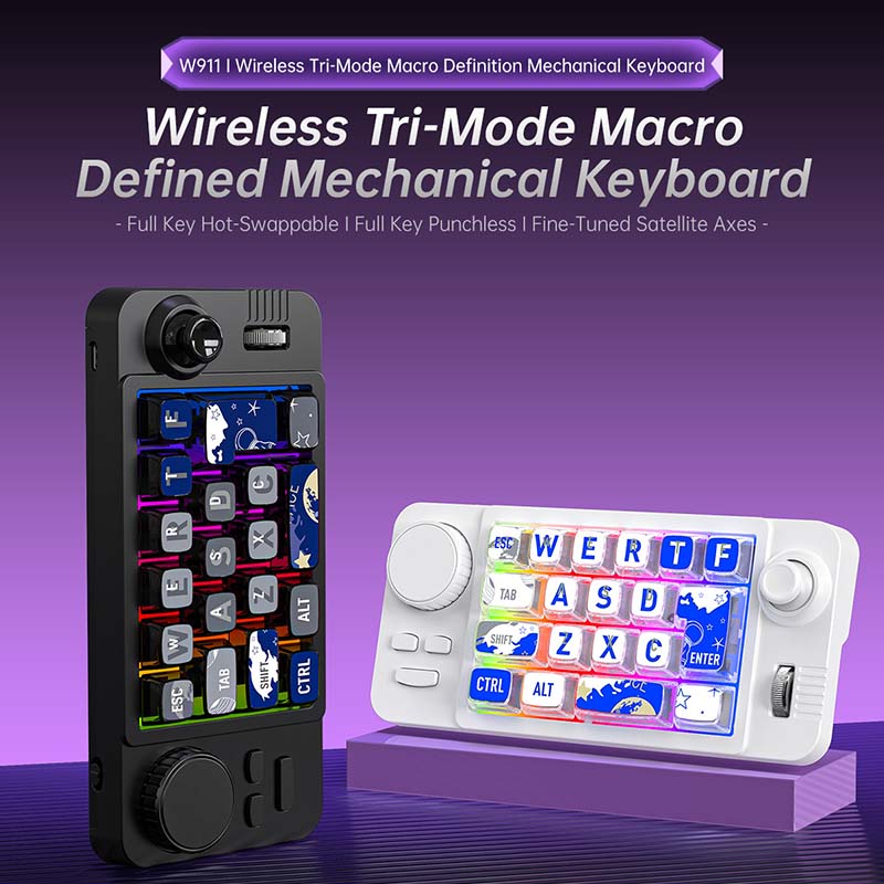 Teclado para Juegos W911, Tecl - Gaming Keyboard Wireless reseña y precio