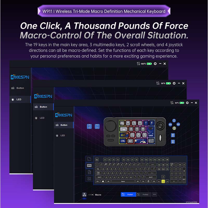 Teclado para Juegos W911, Tecl - Gaming Keyboard Wireless reseña y precio