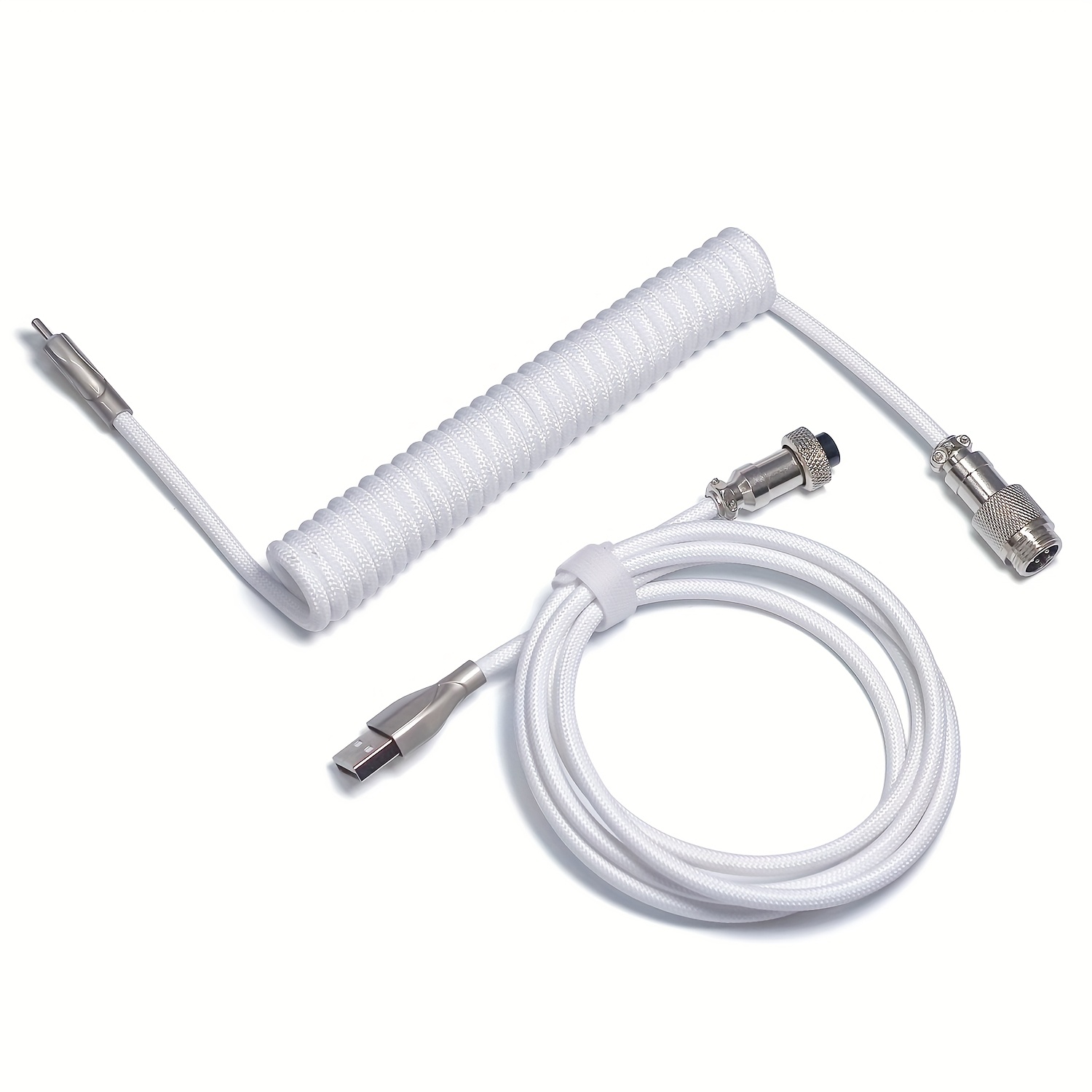 Cable en espiral para teclado  - Gaming Keyboard Types reseña y precio