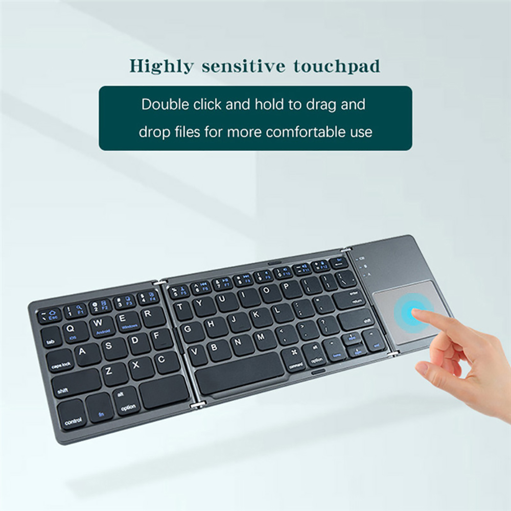 Teclado plegable portátil, Min - Gaming Keyboard Budget reseña y precio