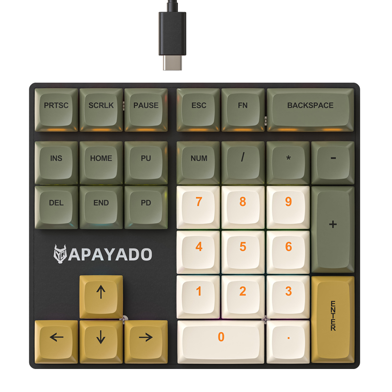 Teclado numérico mecánico con  - Gaming Keyboard 1 Hand reseña y precio