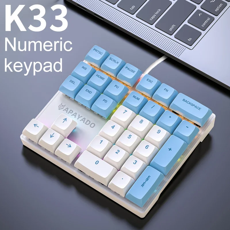 Teclado numérico mecánico con  - Gaming Keyboard 1 Hand reseña y precio