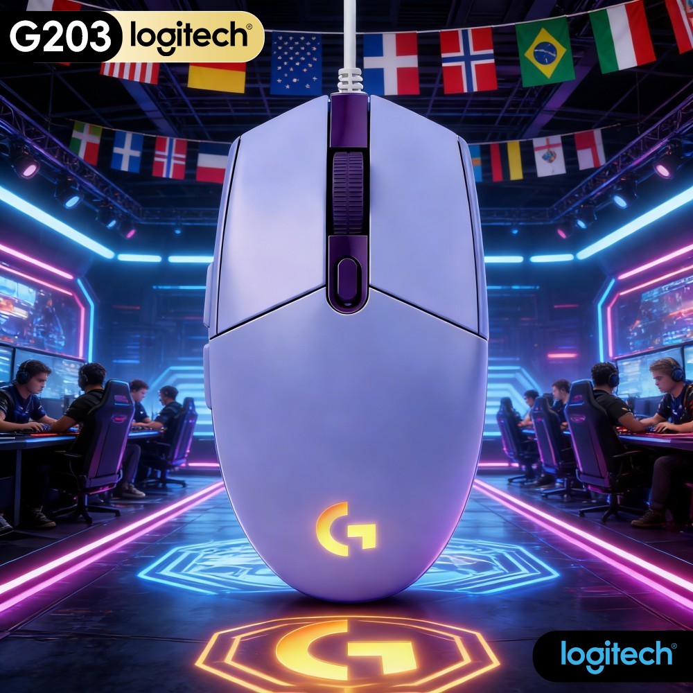 Ratón para Juegos Logitech G20 - Logitech Mouse G203 reseña y precio