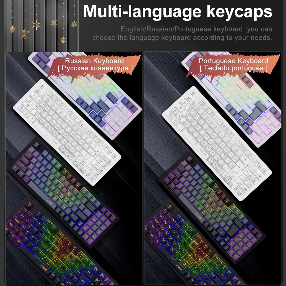 Teclado mecánico E-YOOSO Z94 p - Gaming Keyboard Budget reseña y precio