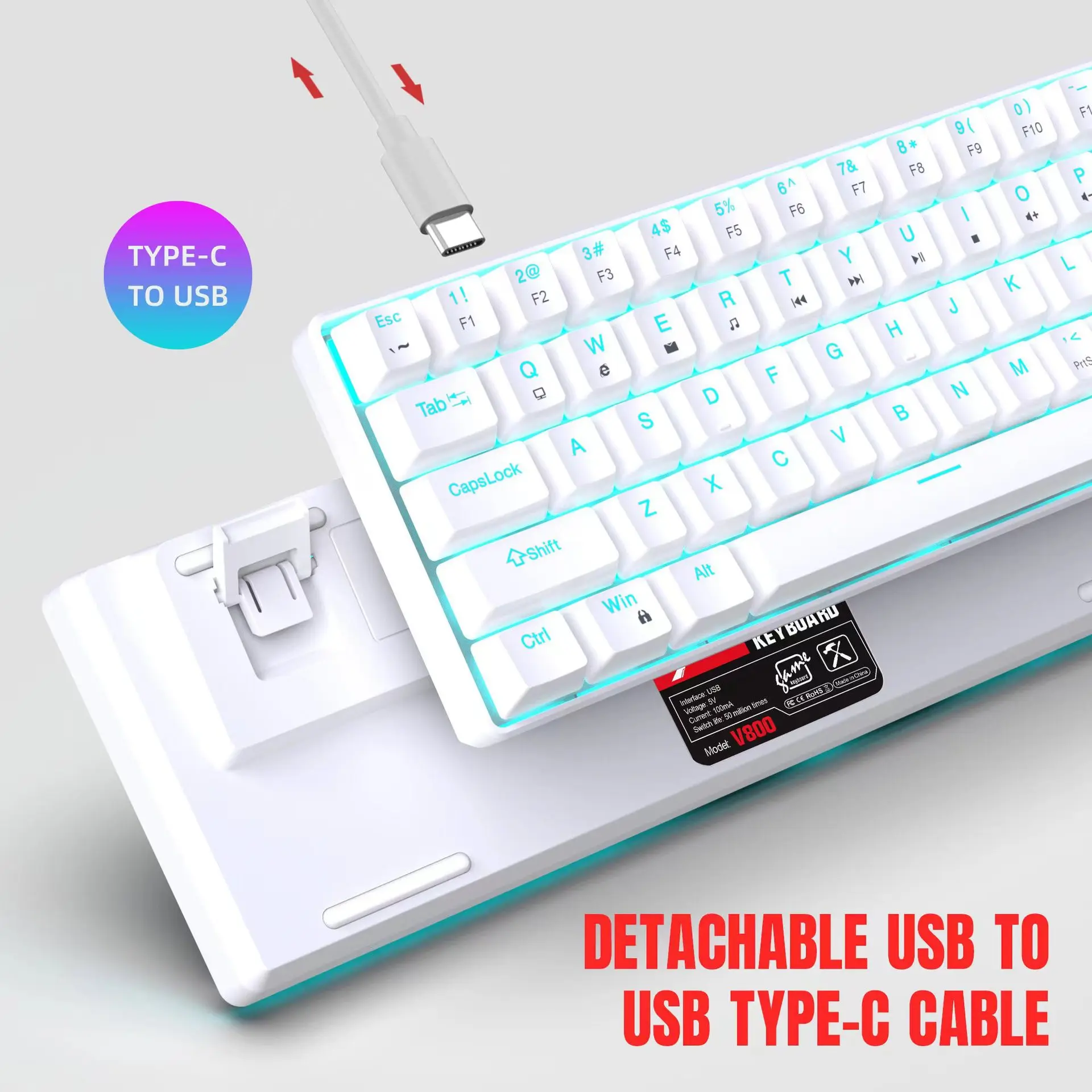 Teclado Mecánico para Juegos,  - Gaming Keyboard Budget reseña y precio