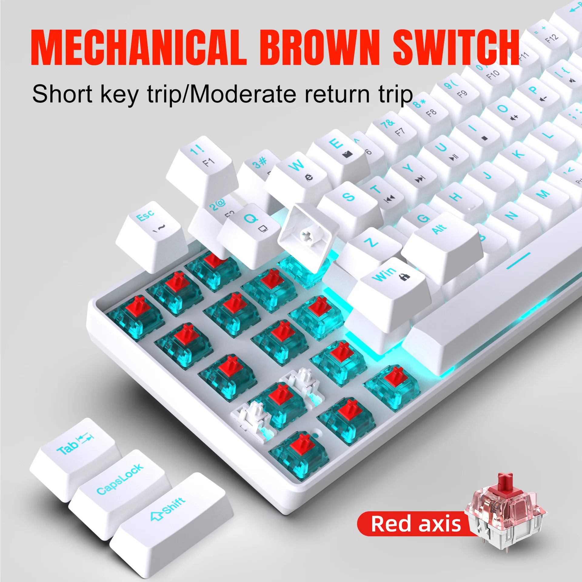 Teclado Mecánico para Juegos,  - Gaming Keyboard Budget reseña y precio