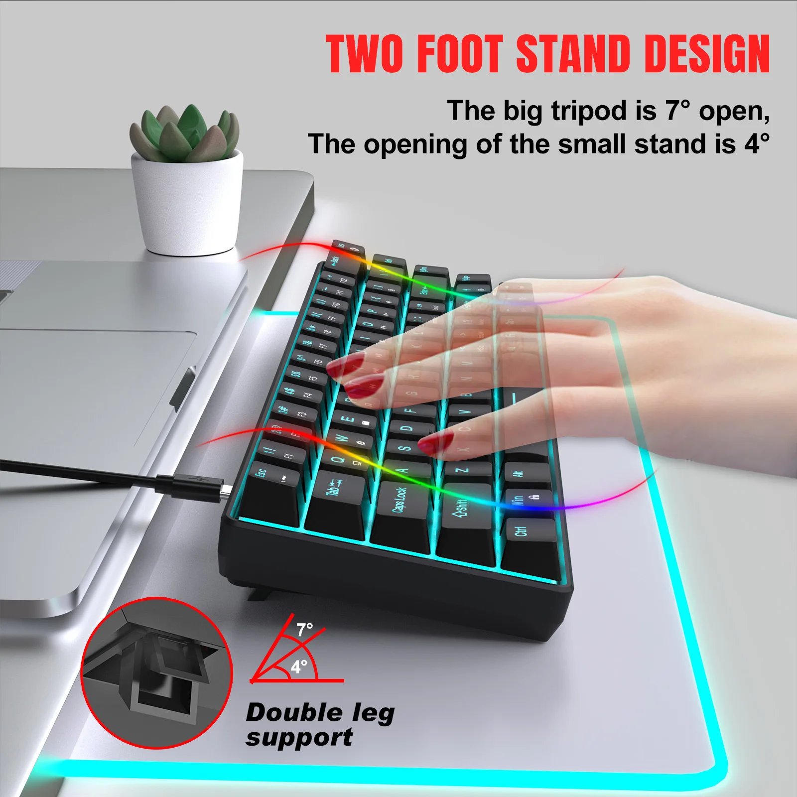 Teclado Mecánico para Juegos,  - Gaming Keyboard Budget reseña y precio